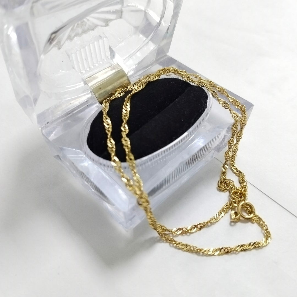 CADENA ORO 18 K 5.5 GRMS (SEMINUEVO)