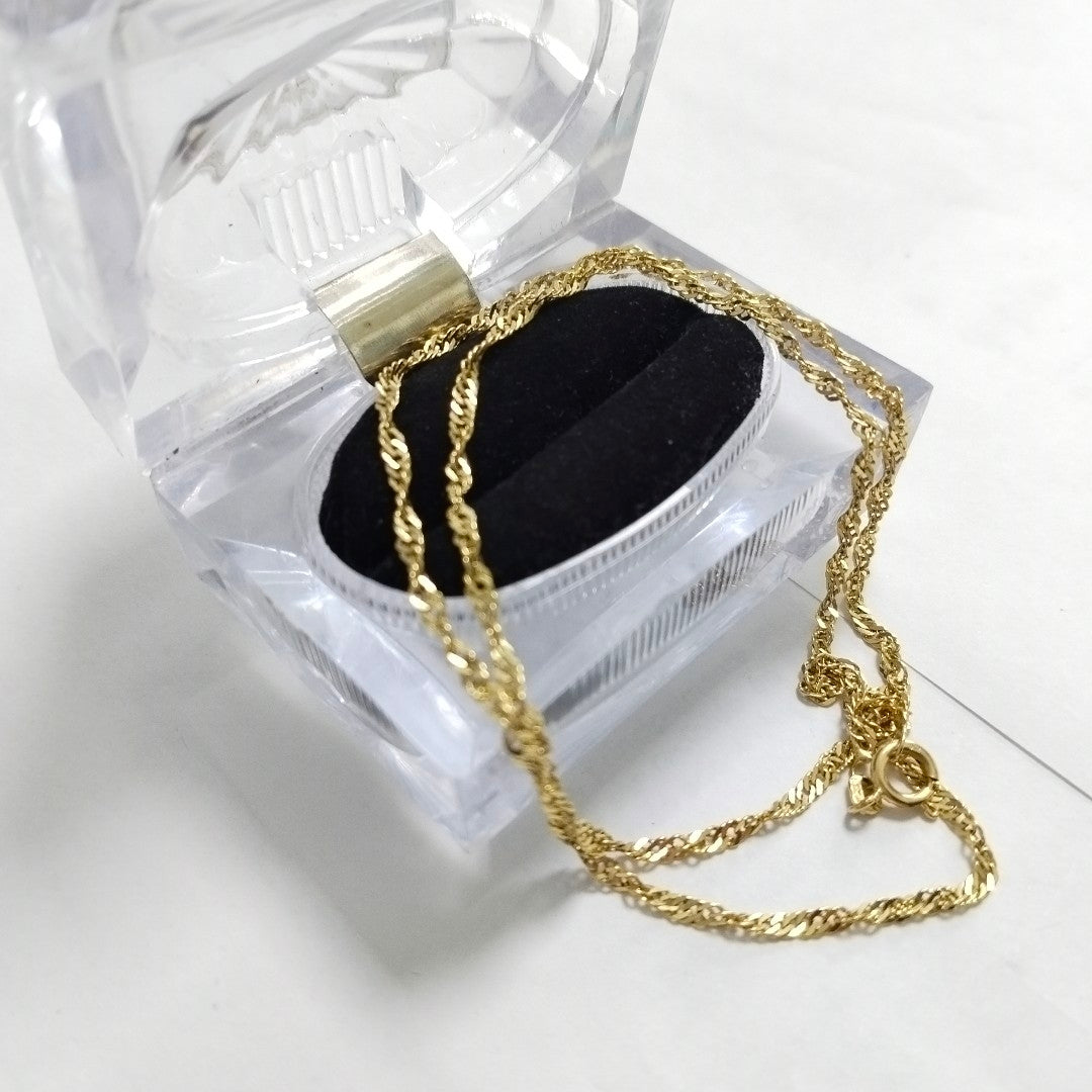 CADENA ORO 18 K 5.5 GRMS (SEMINUEVO)