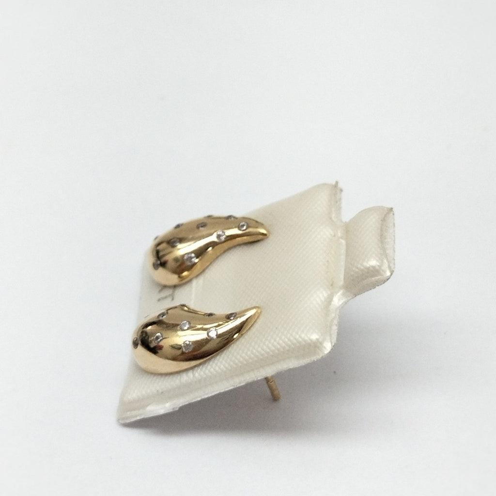 BROQUELES ORO 14K 2.1 (NUEVO)