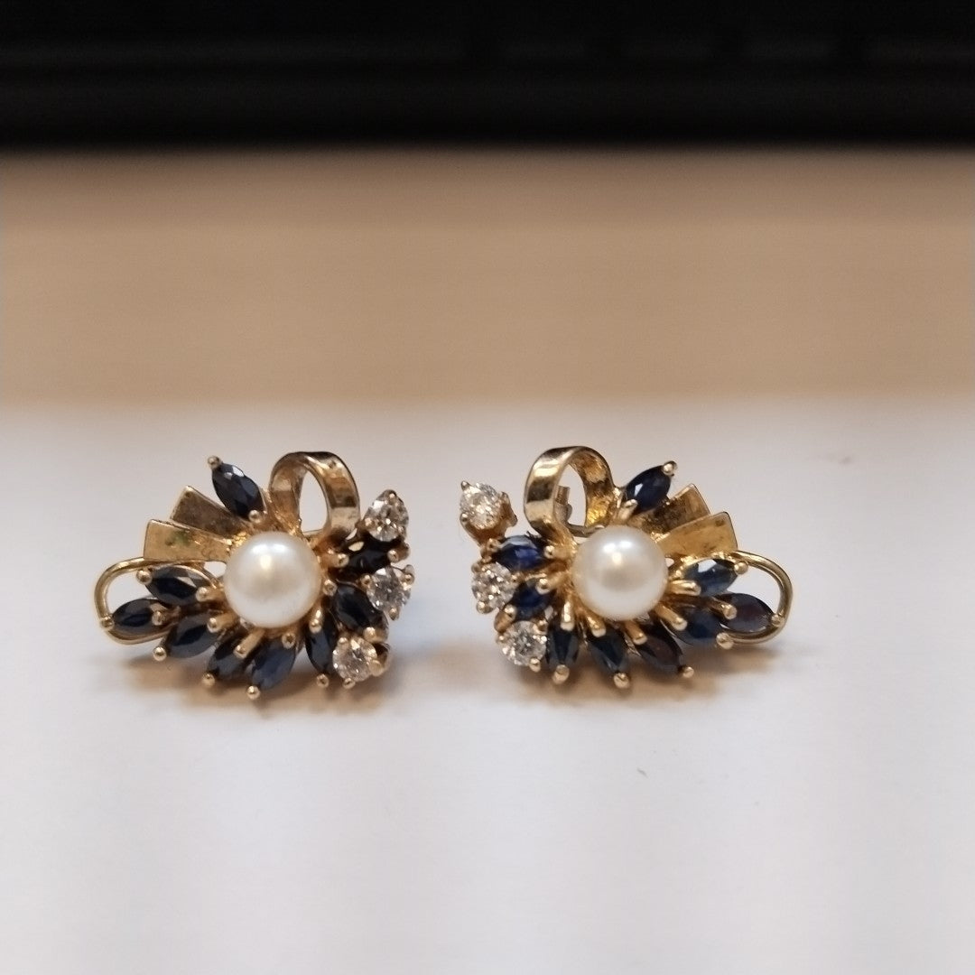 ARETES PAR ORO 10 K 6 GRMS (SEMINUEVO)