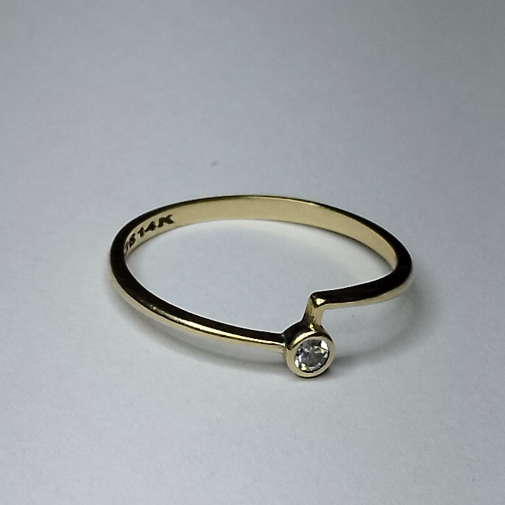 ANILLITO ORO 14 K 1.3 GRMS (SEMINUEVO)