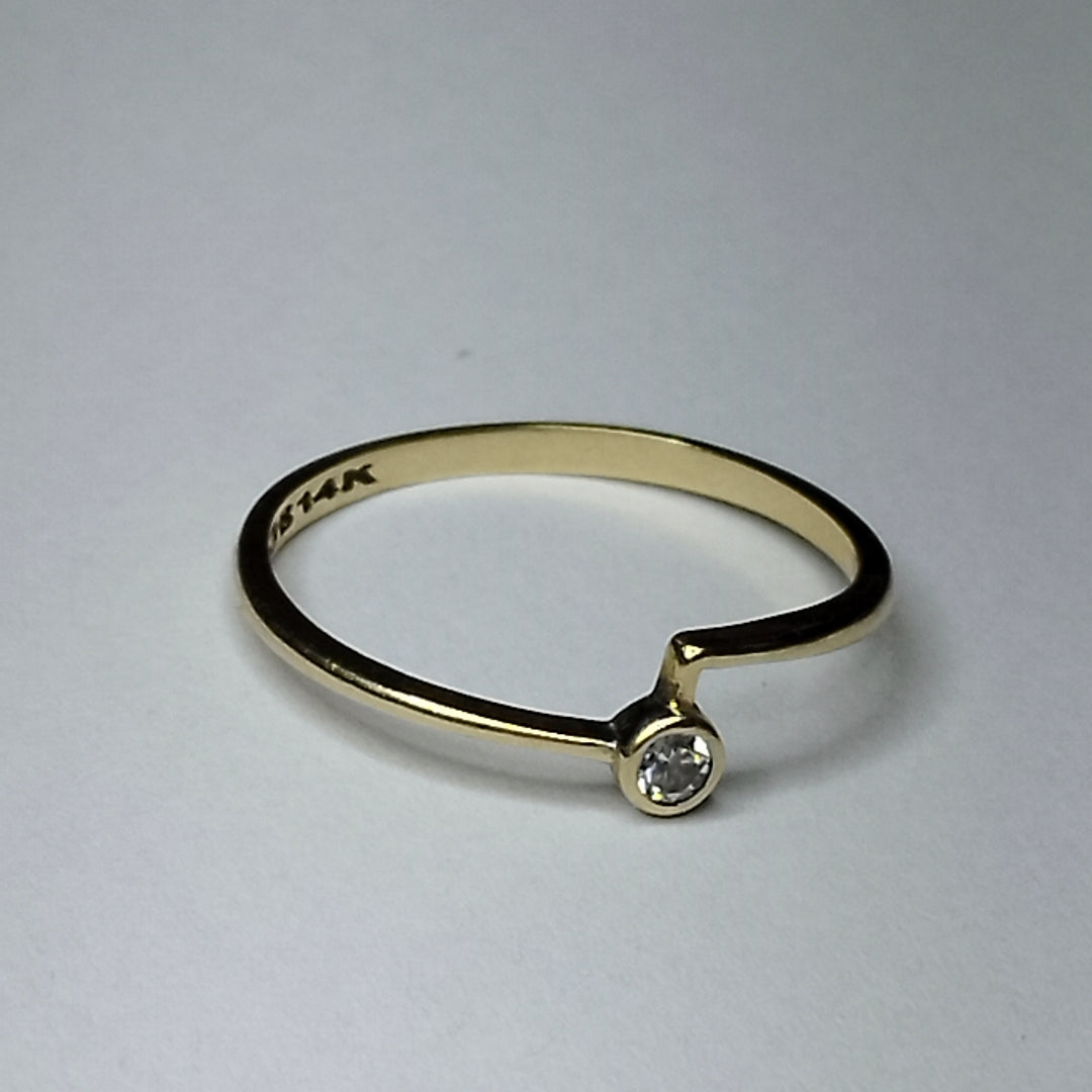 ANILLITO ORO 14 K 1.3 GRMS (SEMINUEVO)