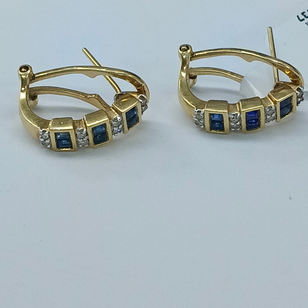 ARETES PAR ORO 18 K 4.7 GRMS (SEMINUEVO)