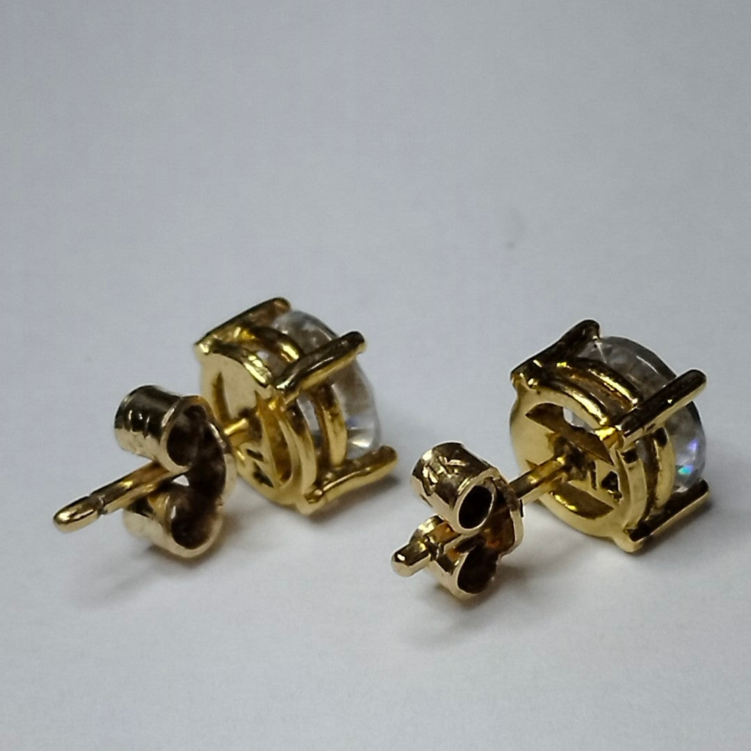 BROQUELES PAR ORO 14 K 3.1 GRMS (SEMINUEVO)