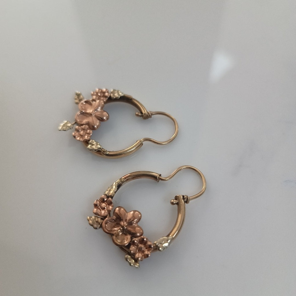 ARETES PAR ORO 10 K 4.6 GRMS (SEMINUEVO)