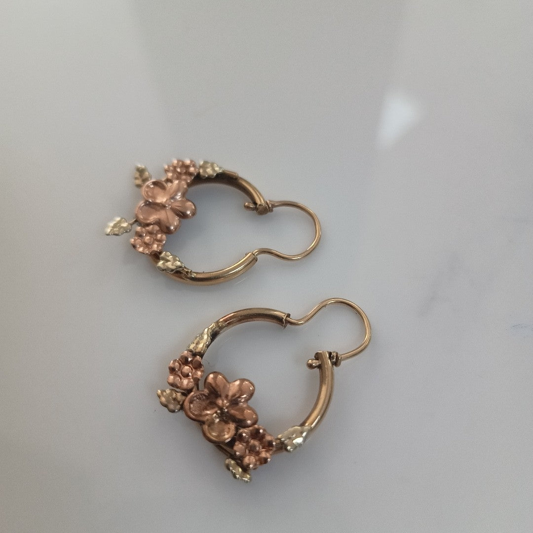 ARETES PAR ORO 10 K 4.6 GRMS (SEMINUEVO)