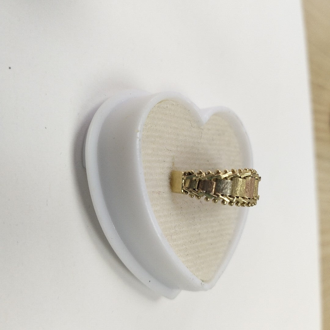 ANILLO ORO 14 K 3.6 GRMS (SEMINUEVO)