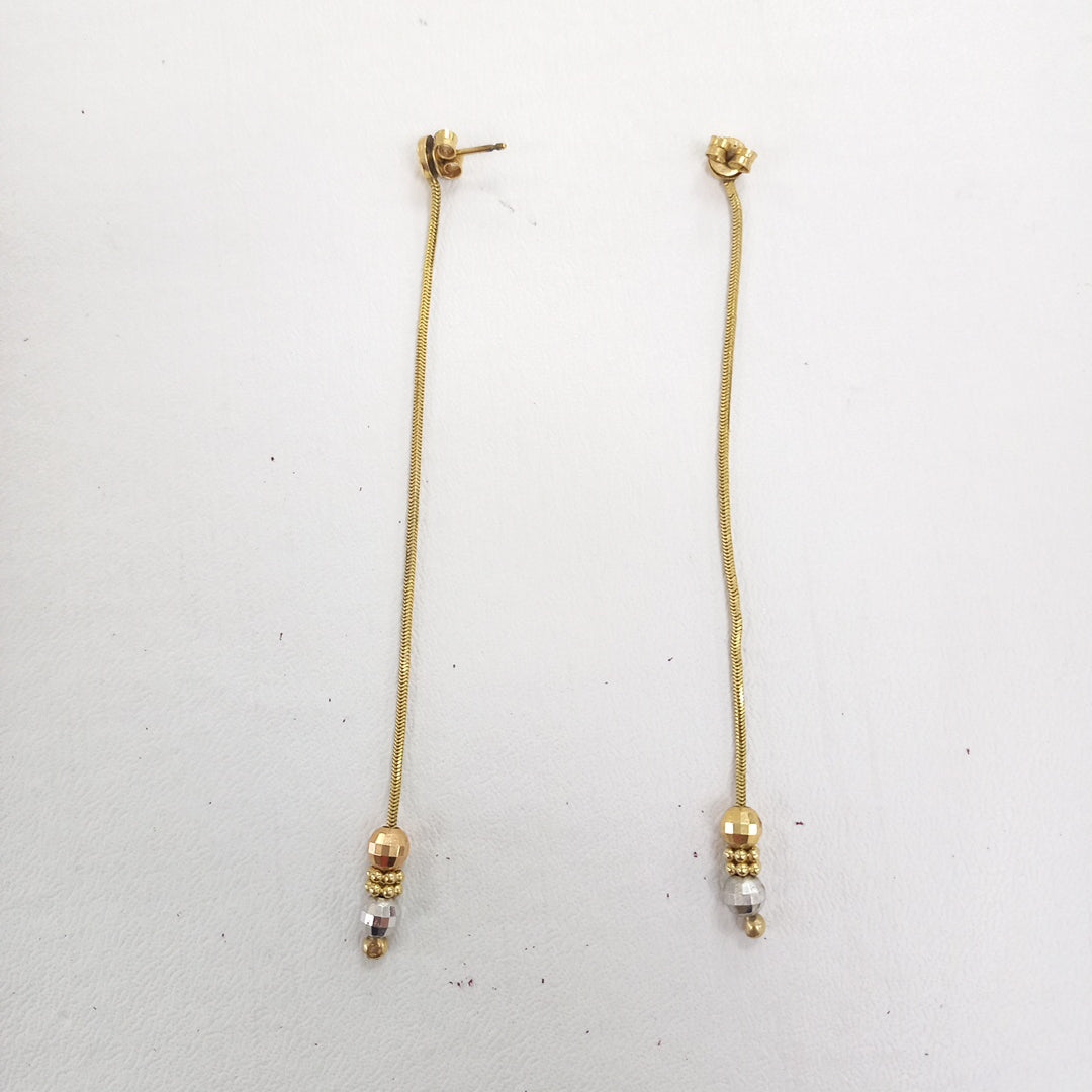 BROQUELES PAR ORO 14 K 3.8 GRMS (SEMINUEVO)