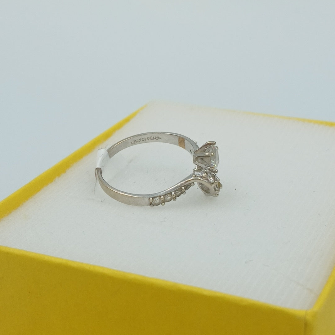 ANILLITO ORO BLANCO 10 K 2.1 GRMS (SEMINUEVO)