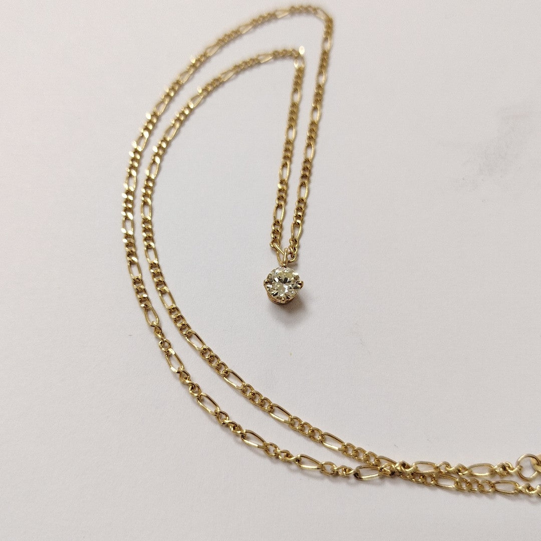 CADENA,DIJE ORO 14 K 4,40 GRMS (SEMINUEVO)