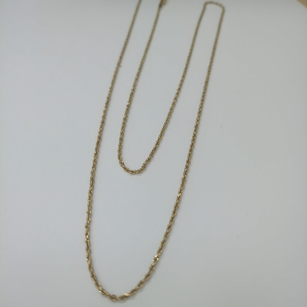 CADENA ORO 14 K 4.7 GRMS (SEMINUEVO)