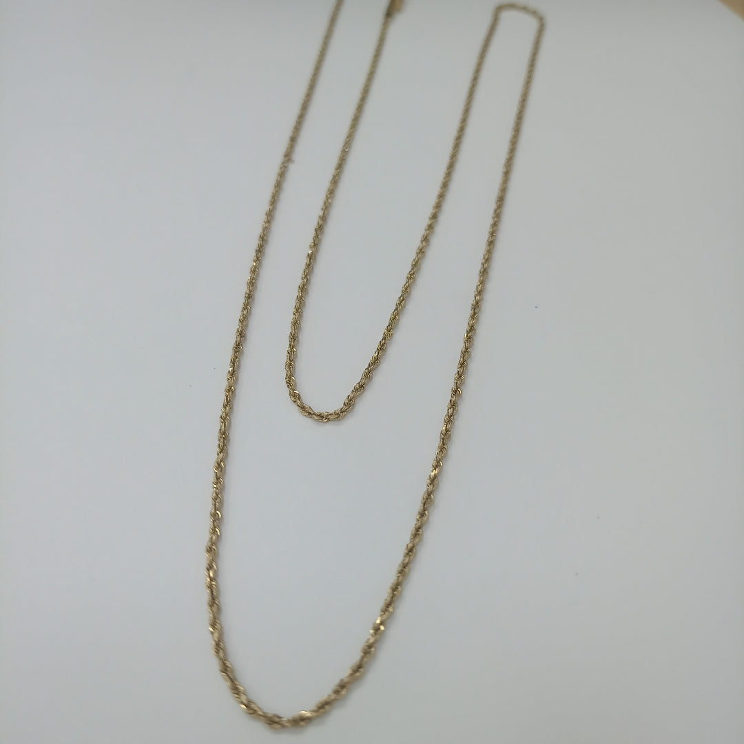CADENA ORO 14 K 4.7 GRMS (SEMINUEVO)