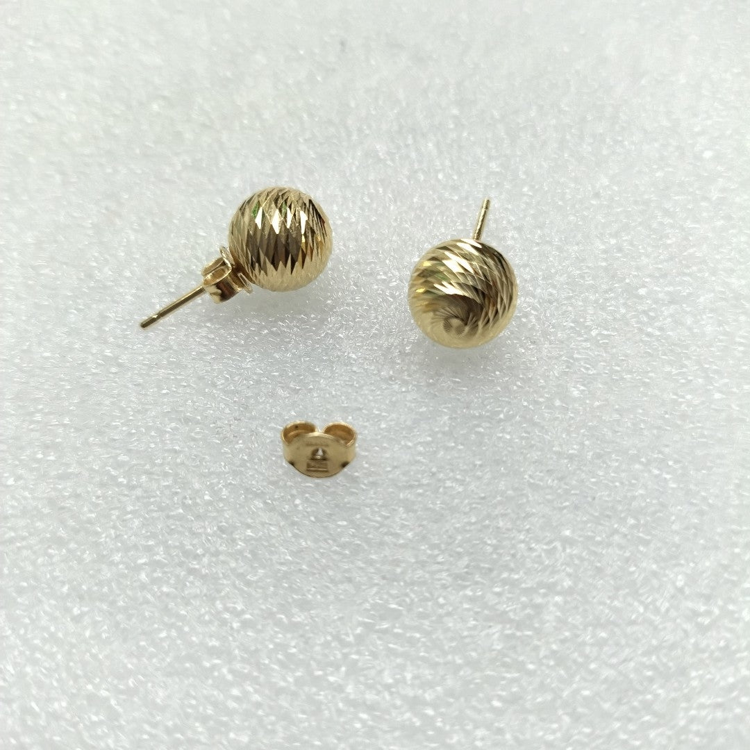 BROQUELES PAR ORO 14 K 1.9 GRMS (SEMINUEVO)