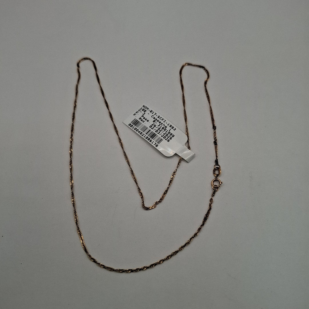 CADENA ORO 10 K 1,10 GRMS (SEMINUEVO)