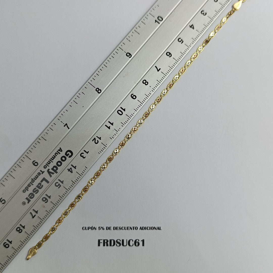 PULSERA ORO 14 K 2.4 GRMS (SEMINUEVO)