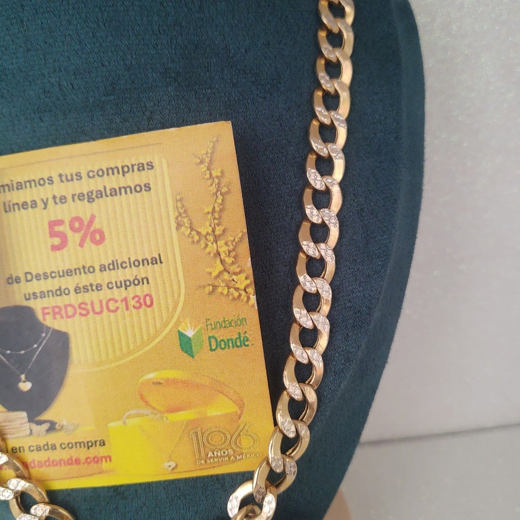 CADENA ORO 14 K 36.9 GRMS (SEMINUEVO)