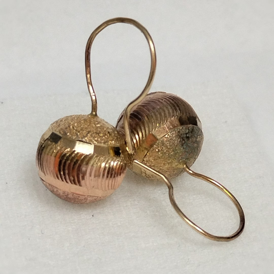 ARETES PAR ORO 10 K 4,30 GRMS (SEMINUEVO)