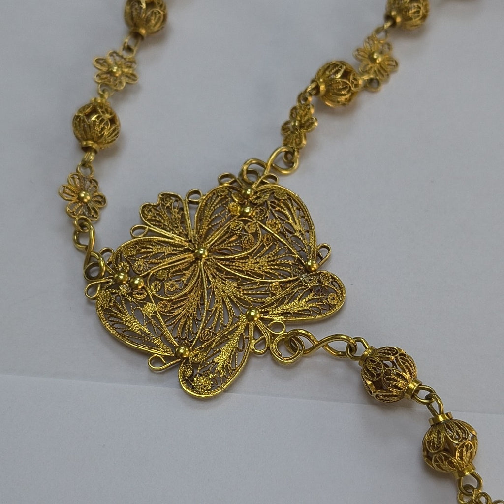 ROSARIO ORO 10 K 56.6 GRMS (SEMINUEVO)