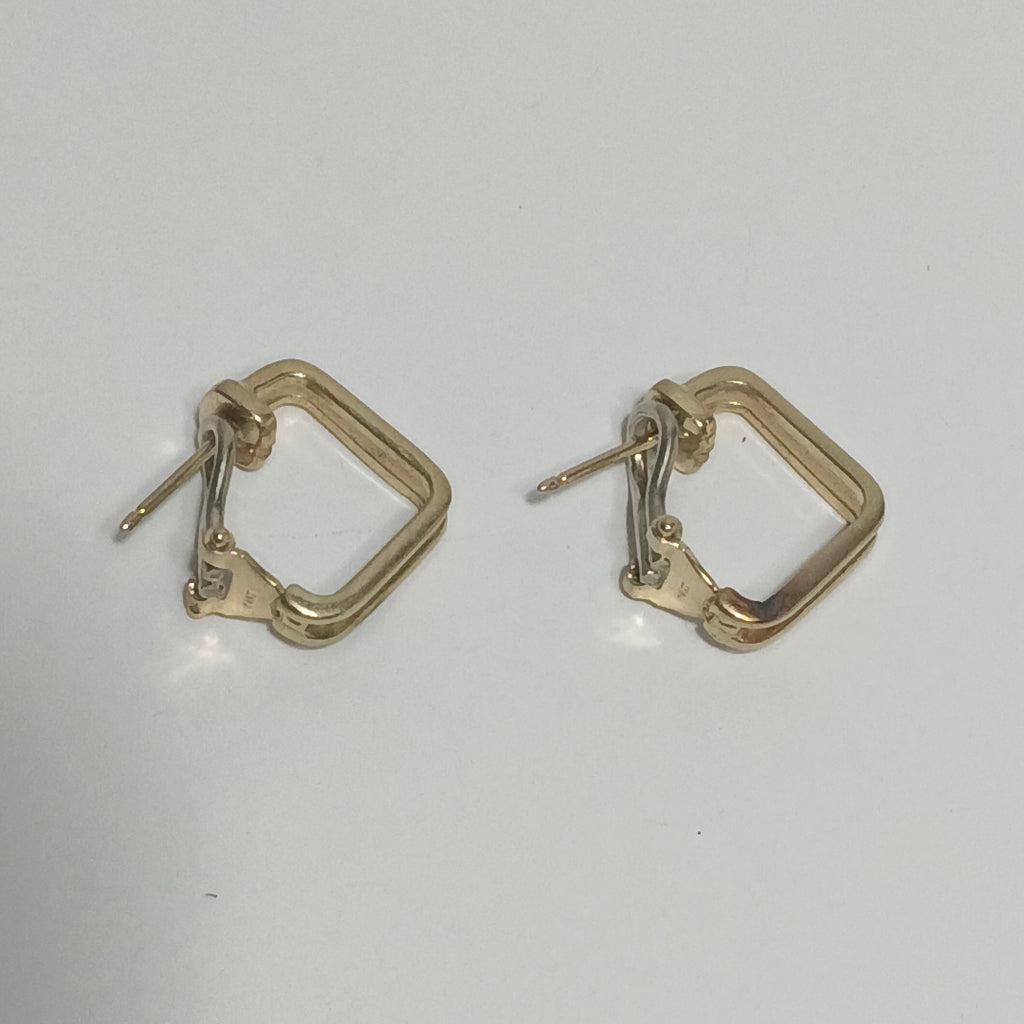 ARRACADAS PAR ORO 14 K 5.6 GRMS (SEMINUEVO)