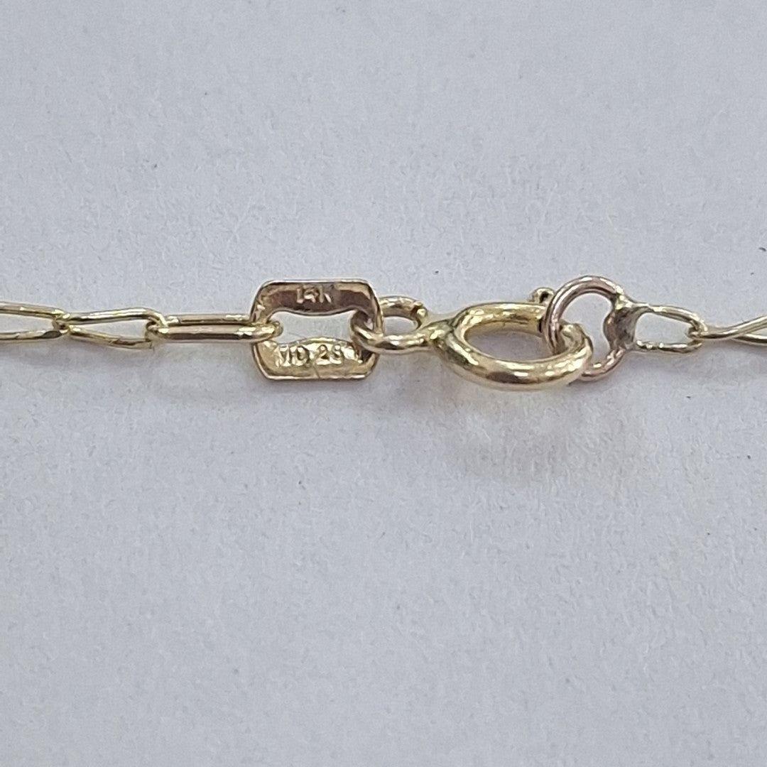 CADENA ORO 14 K 1,50 GRMS (SEMINUEVO)