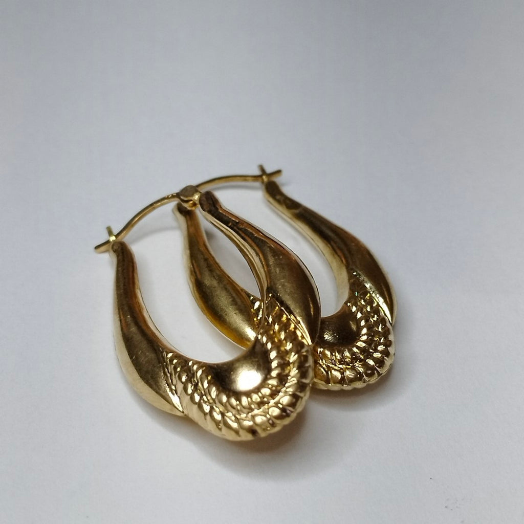 ARRACADAS PAR ORO 14 K 4.2 GRMS (SEMINUEVO)