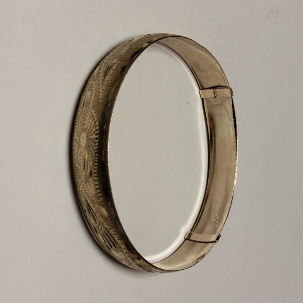 PULSERA RIGIDA ORO 8 K 6.5 GRMS (SEMINUEVO)