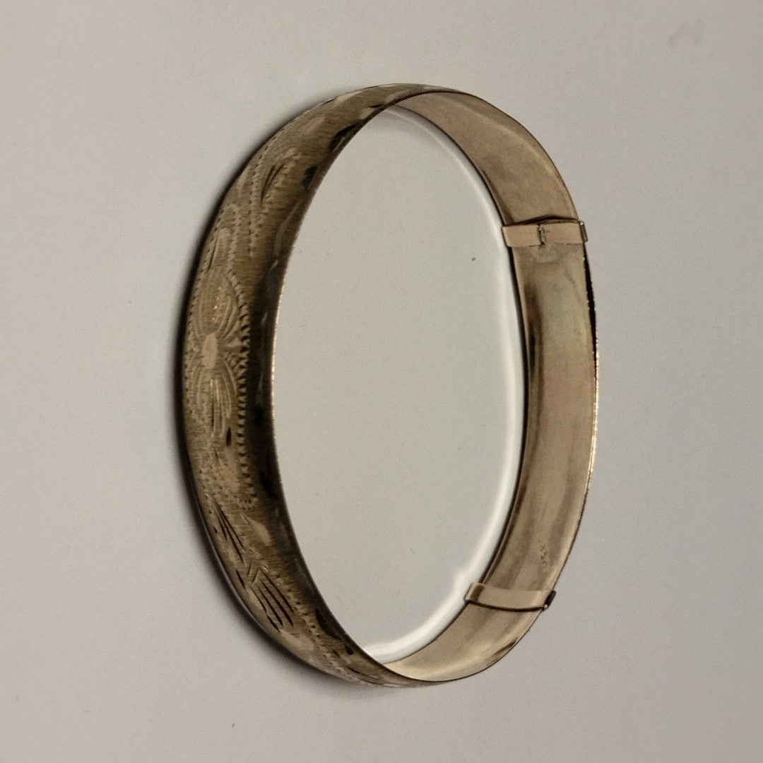 PULSERA RIGIDA ORO 8 K 6.5 GRMS (SEMINUEVO)