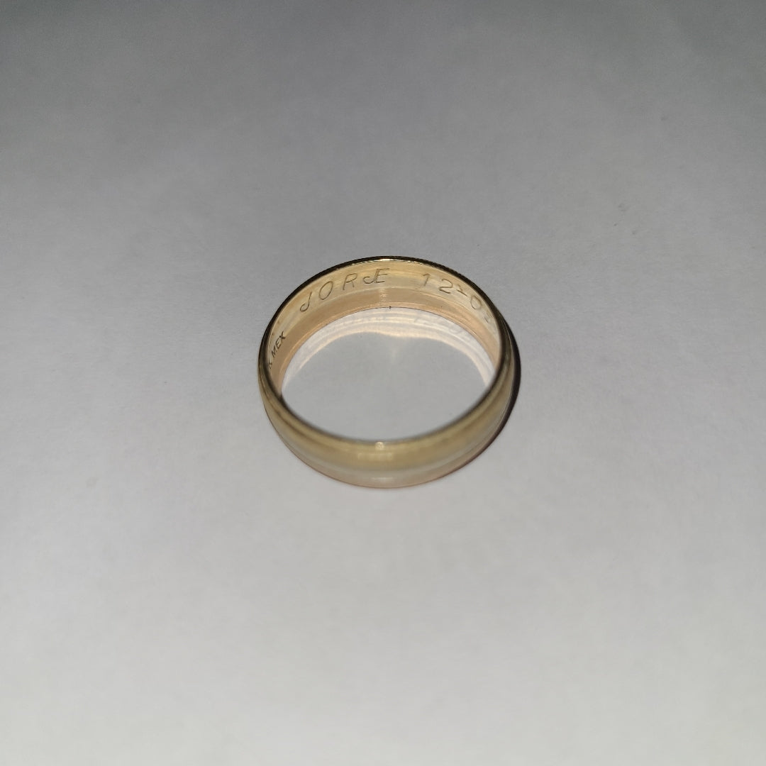 ARGOLLA ORO 14 K 2.5 GRMS (SEMINUEVO)