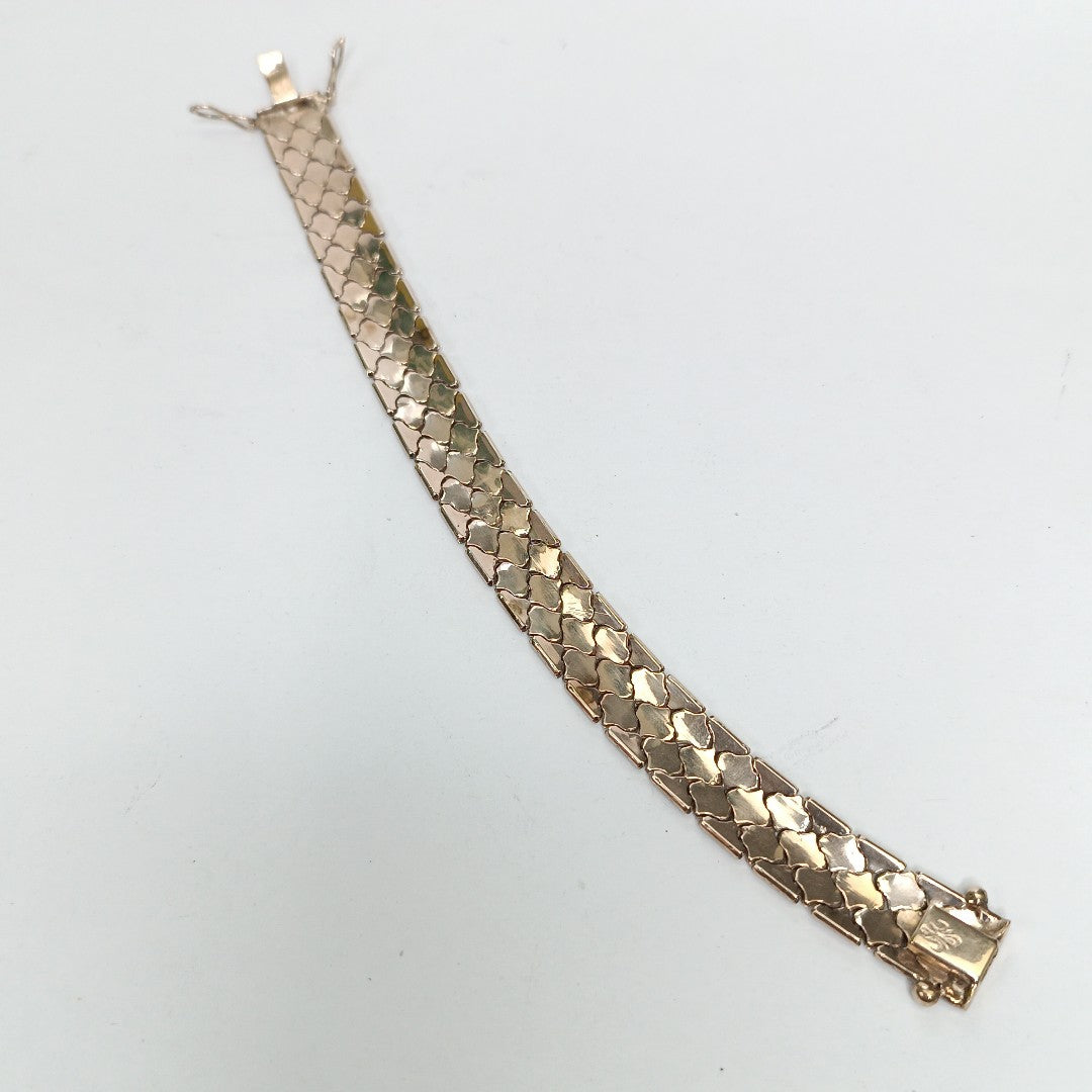 PULSERA ORO,ORO COMBINADO 8 K 22,70 GRMS (SEMINUEVO)