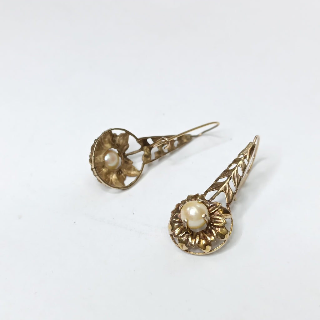 ARETES PAR ORO 10 K 4,40 GRMS (SEMINUEVO)
