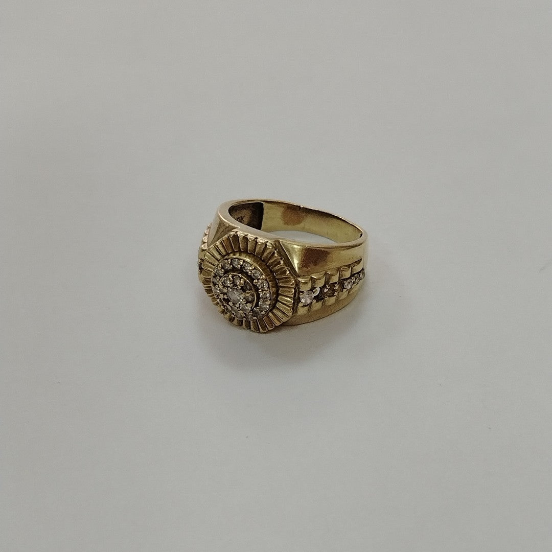 ANILLO ORO 10 K 9.5 GRMS (SEMINUEVO)