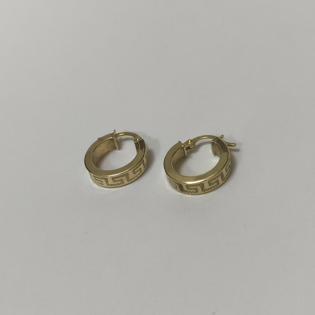 ARETES PAR ORO 14 K 1,80 GRMS (SEMINUEVO)