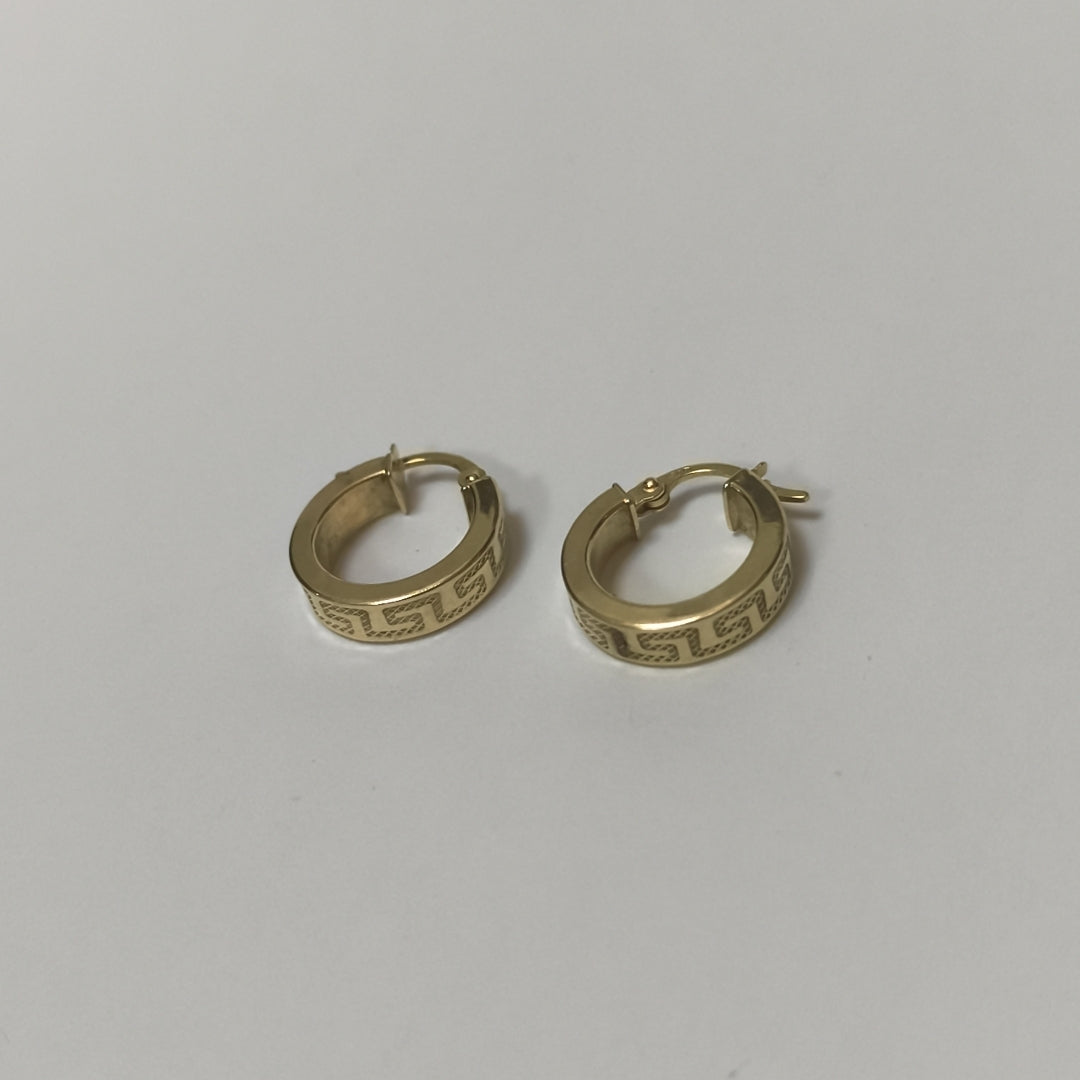 ARETES PAR ORO 14 K 1,80 GRMS (SEMINUEVO)