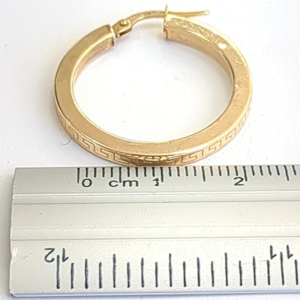 ARRACADAS PAR ORO 14 K 2,80 GRMS (SEMINUEVO)