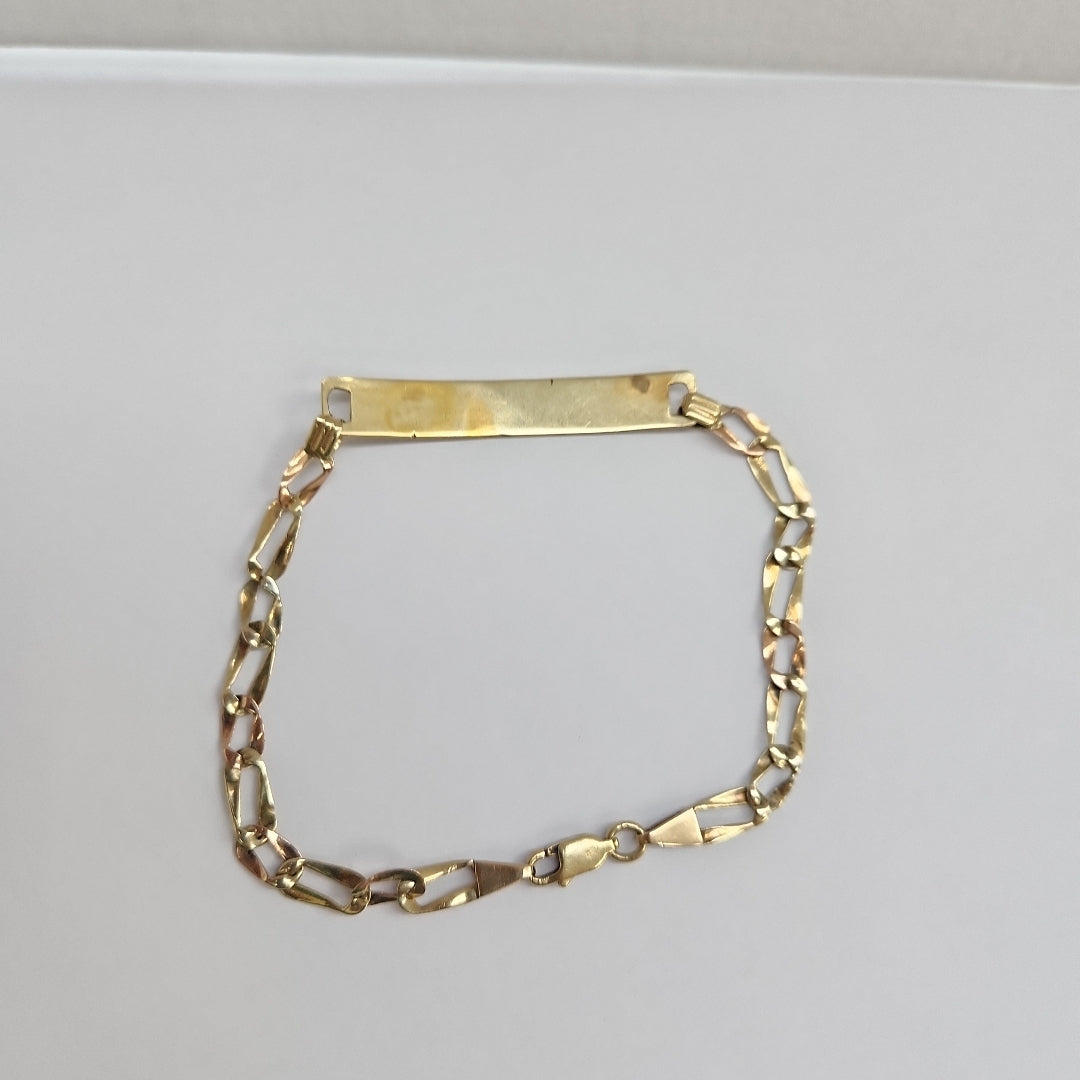 ESCLAVA ORO COMBINADO 10 K 4.4 GRMS (SEMINUEVO)