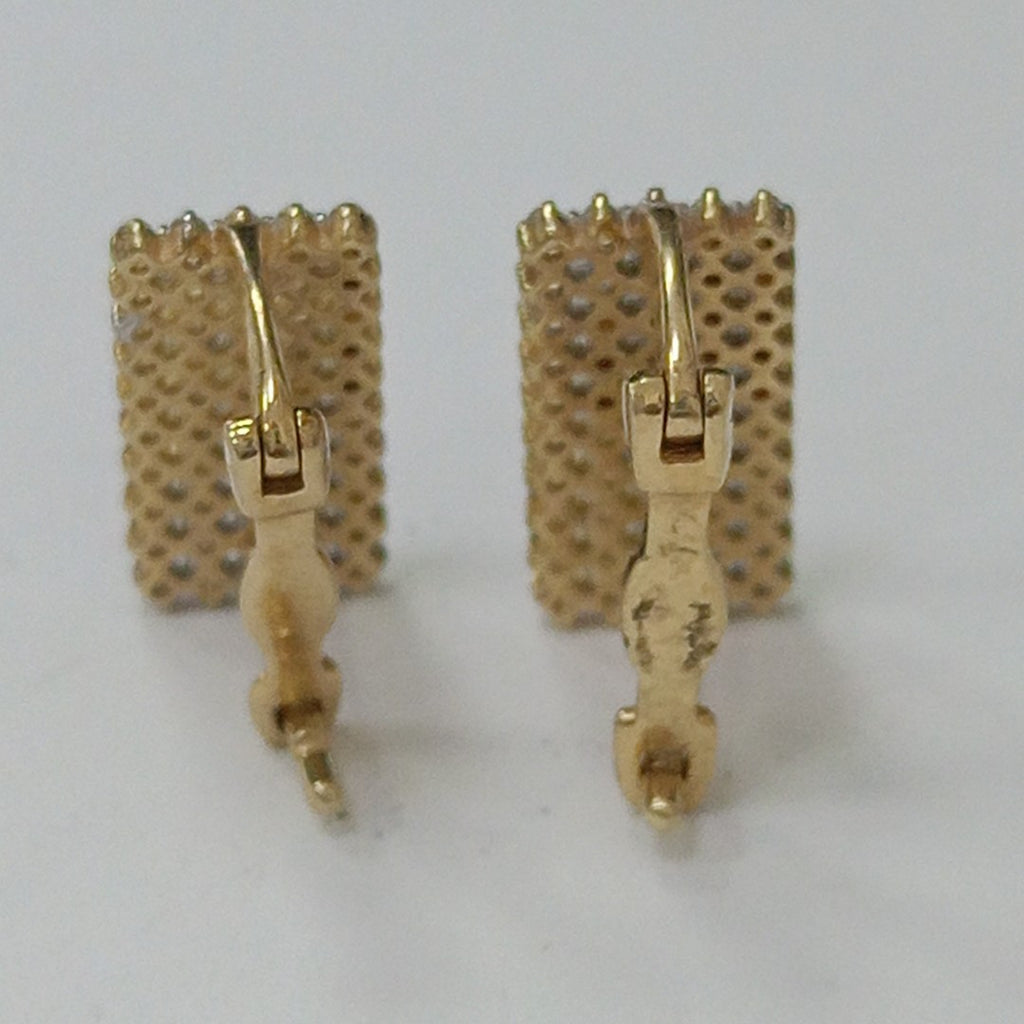 ARRACADAS PAR ORO 14 K 3.2 GRMS (SEMINUEVO)