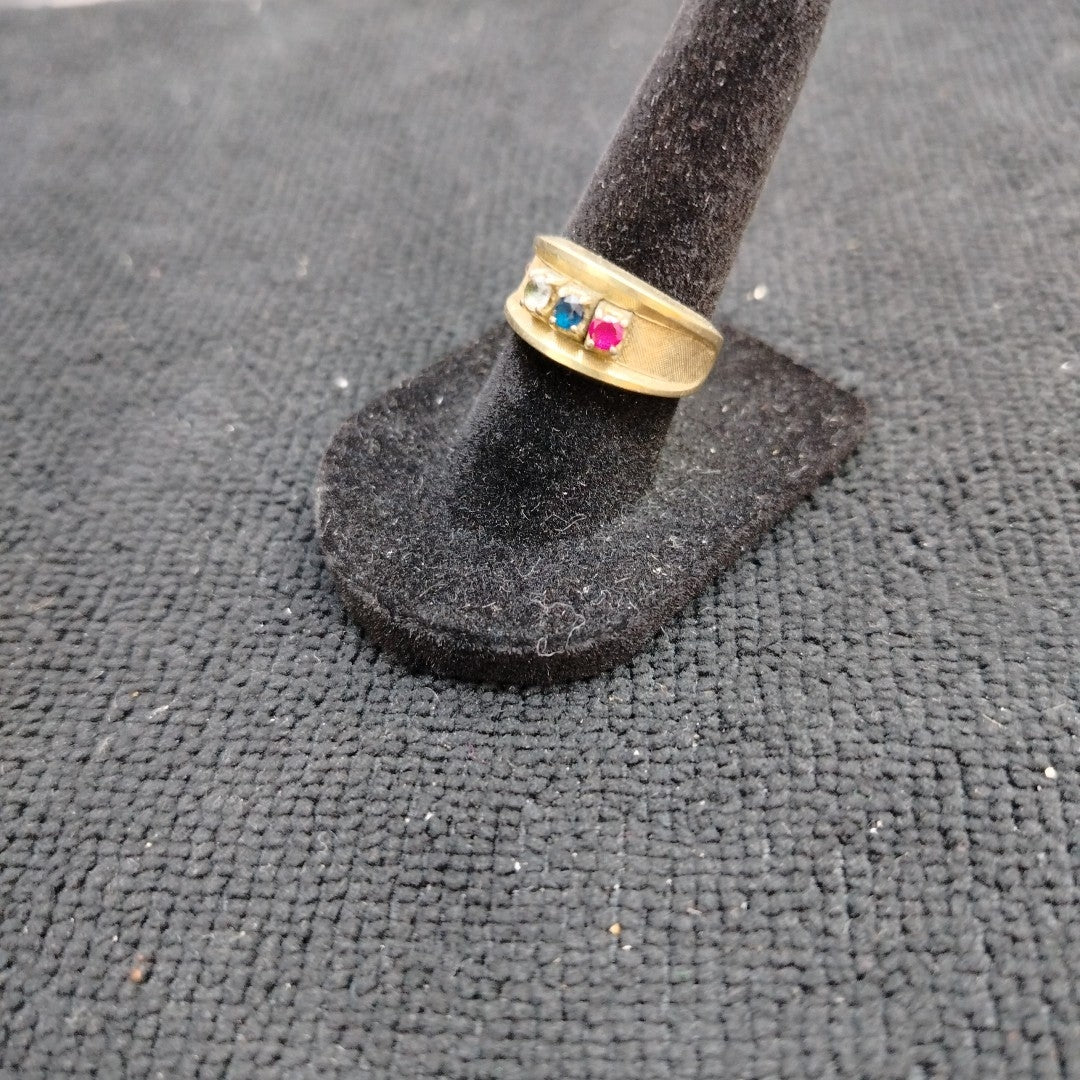 ANILLO ORO 10 K 5.3 GRMS (SEMINUEVO)