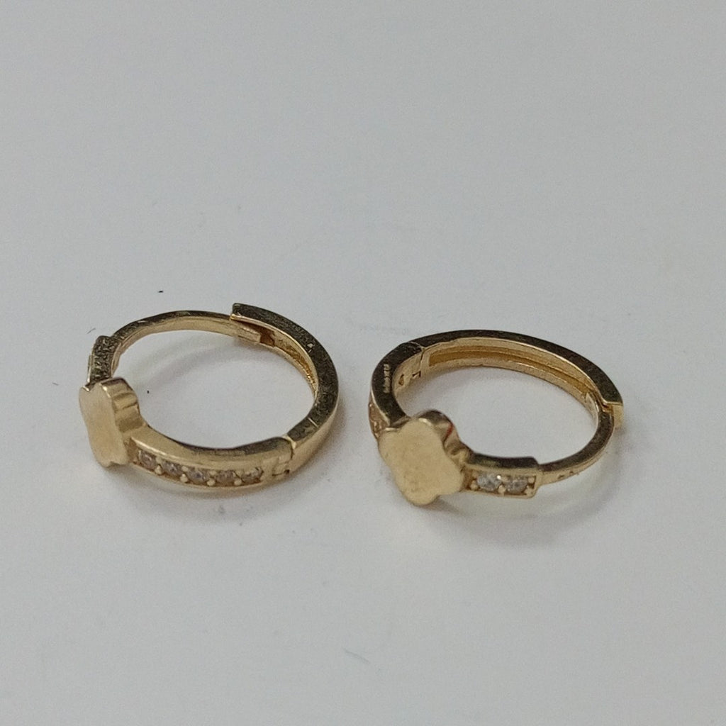 ARRACADAS PAR ORO 14 K 2.1 GRMS (SEMINUEVO)