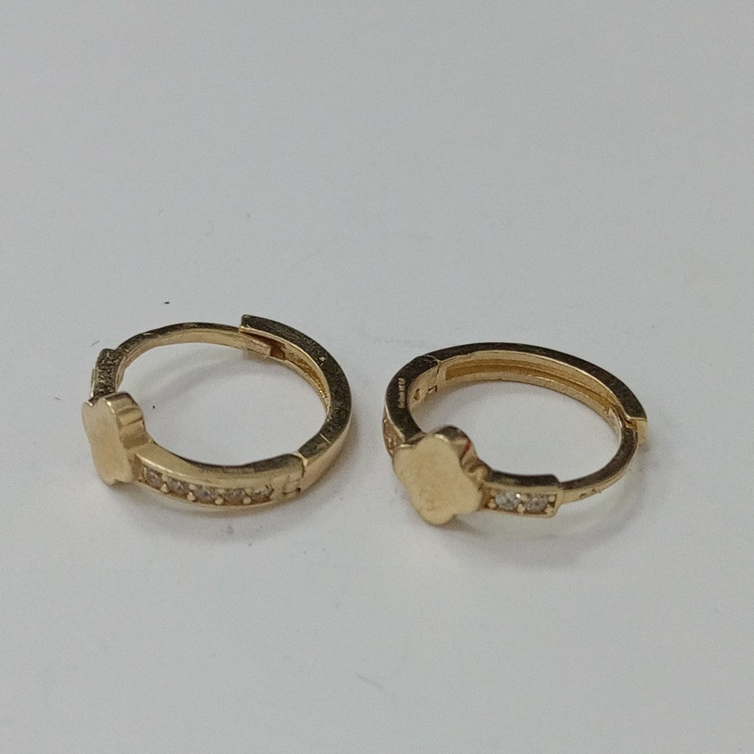 ARRACADAS PAR ORO 14 K 2.1 GRMS (SEMINUEVO)