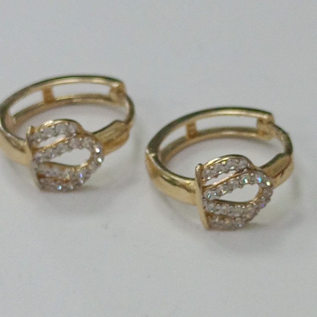 ARRACADAS PAR ORO 14 K 2.1 GRMS (SEMINUEVO)