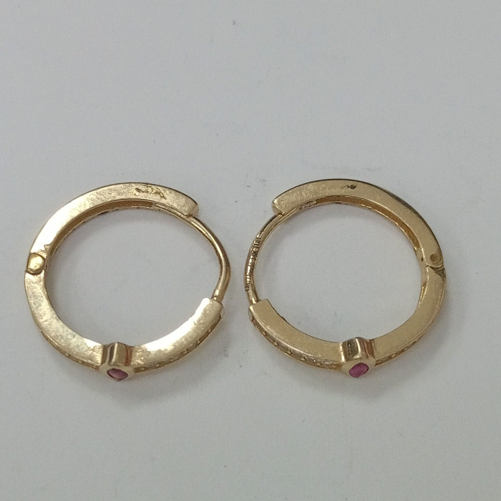 ARRACADAS PAR ORO 14 K 2.1 GRMS (SEMINUEVO)