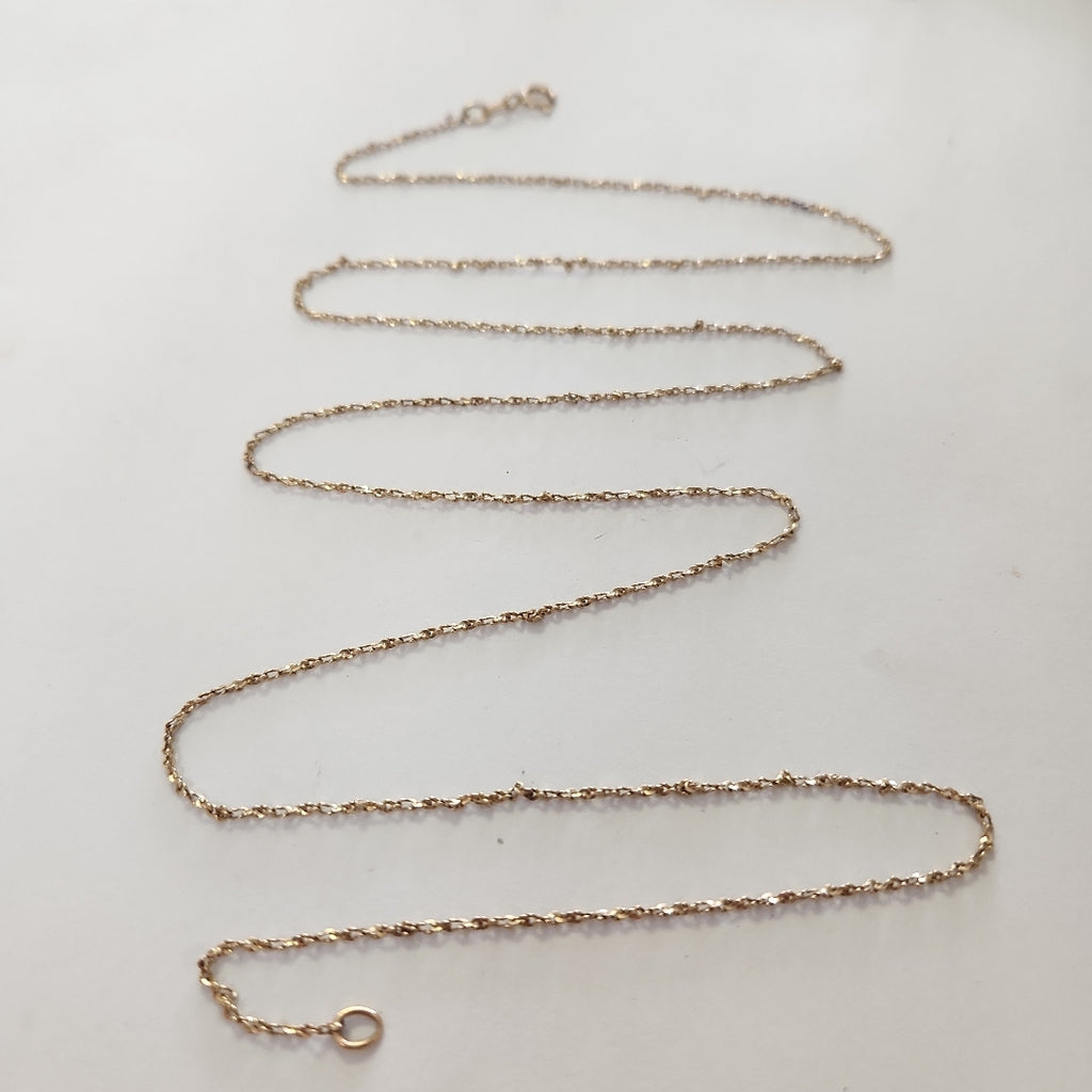 CADENA ORO 14 K 2.9 GRMS (SEMINUEVO)