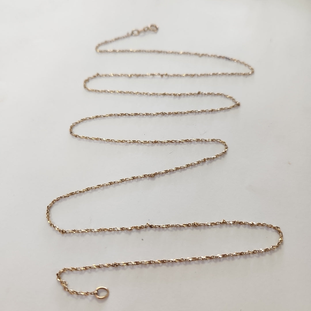 CADENA ORO 14 K 2.9 GRMS (SEMINUEVO)