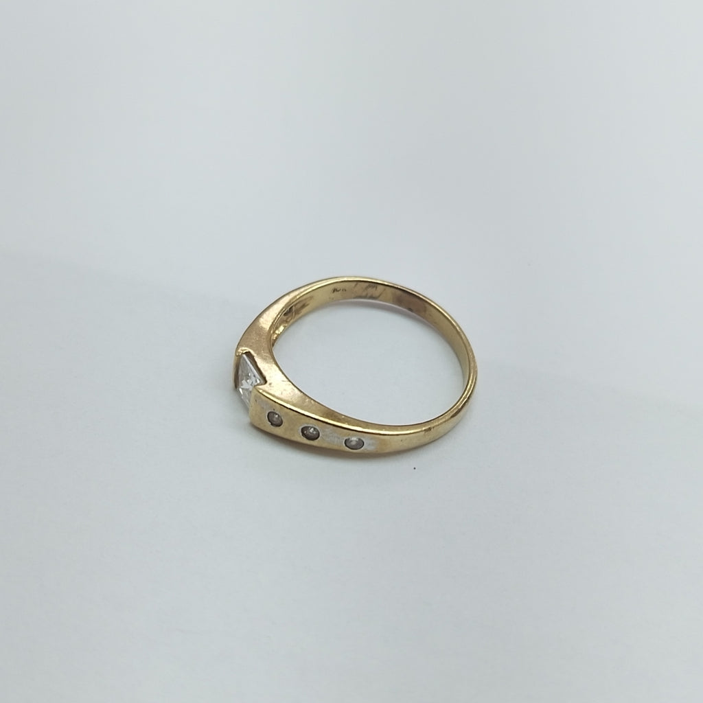 ANILLO ORO 10 K 1.9 GRMS (SEMINUEVO)