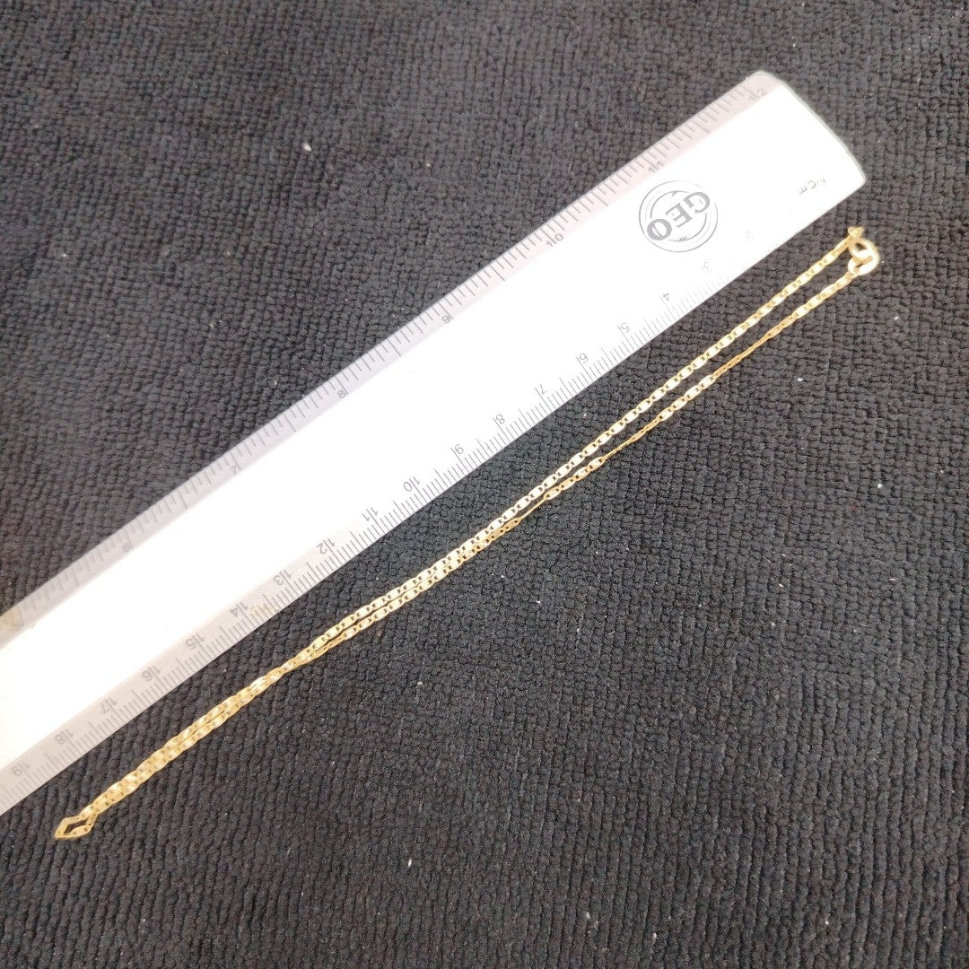 CADENA ORO COMBINADO 10 K 1.5 GRMS (SEMINUEVO)