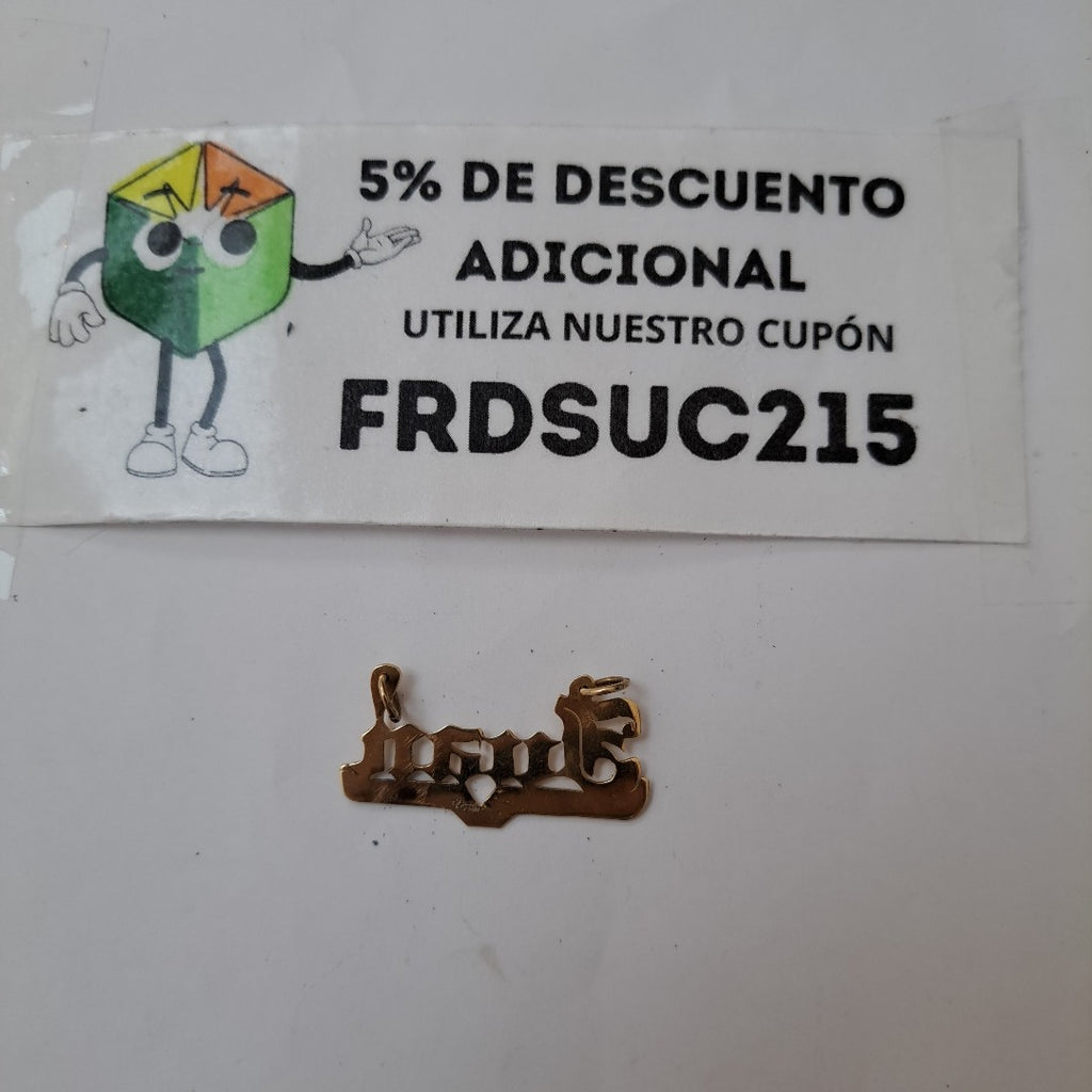 DIJE ORO 14 K 2,20 GRMS (SEMINUEVO)