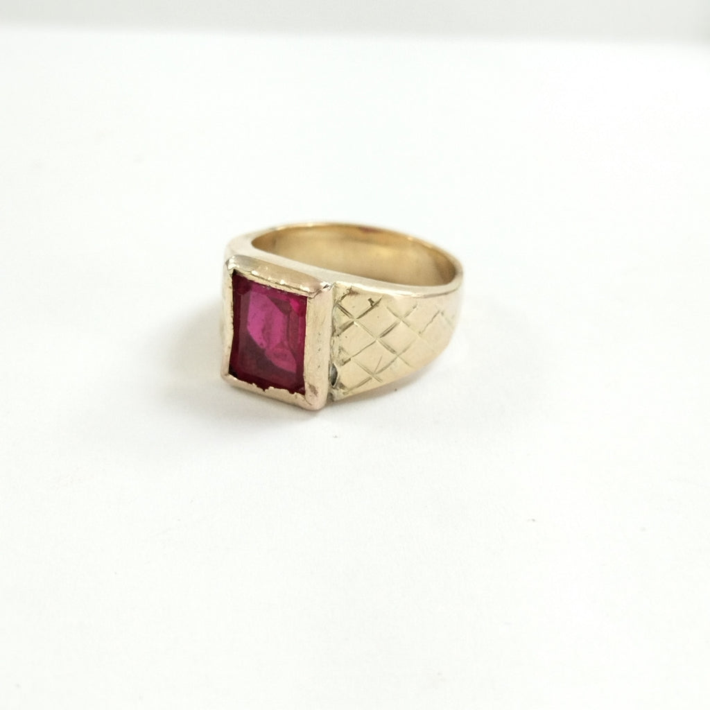 ANILLO ORO 10 K 8,30 GRMS (SEMINUEVO)