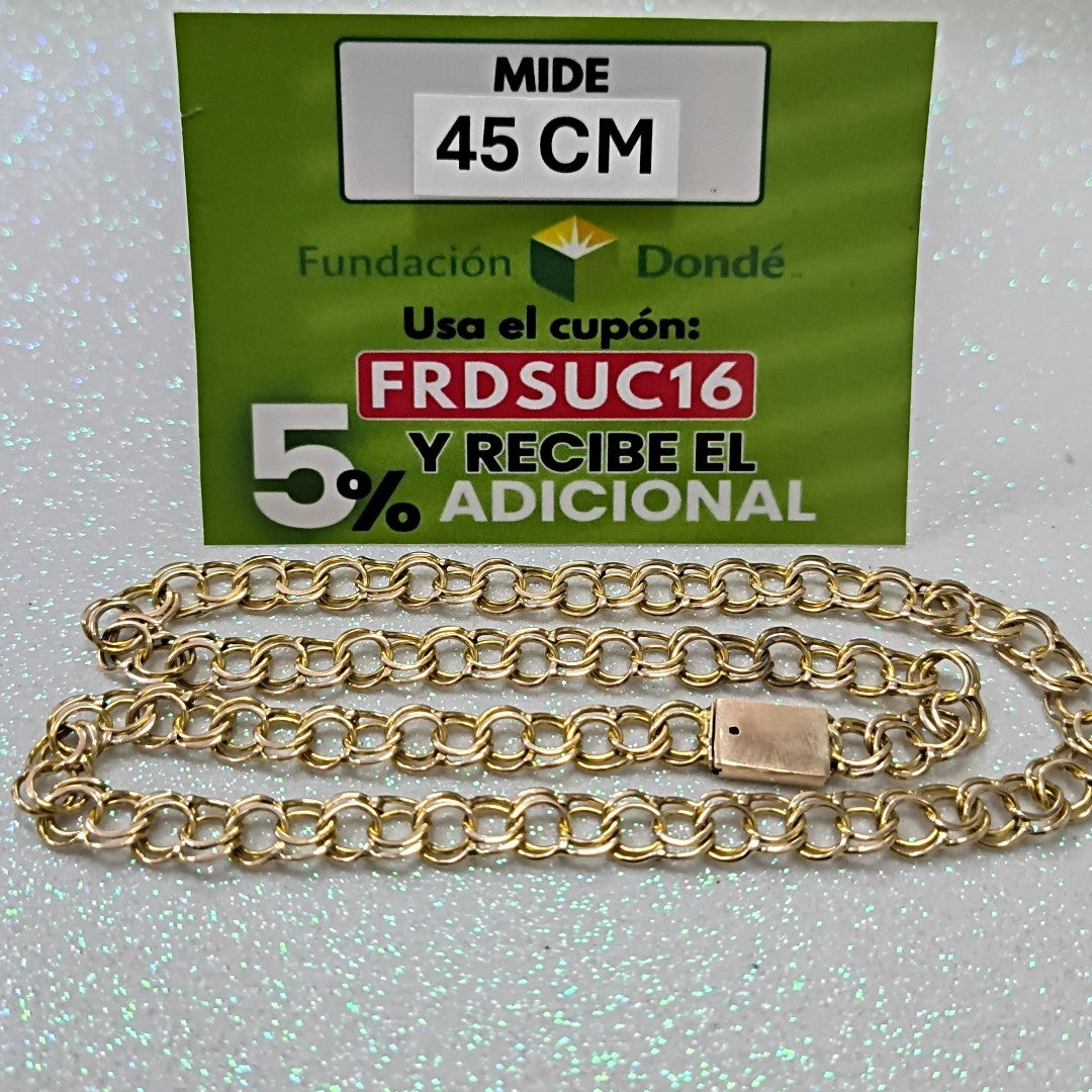 CADENA ORO 10 K 20,10 GRMS (SEMINUEVO)