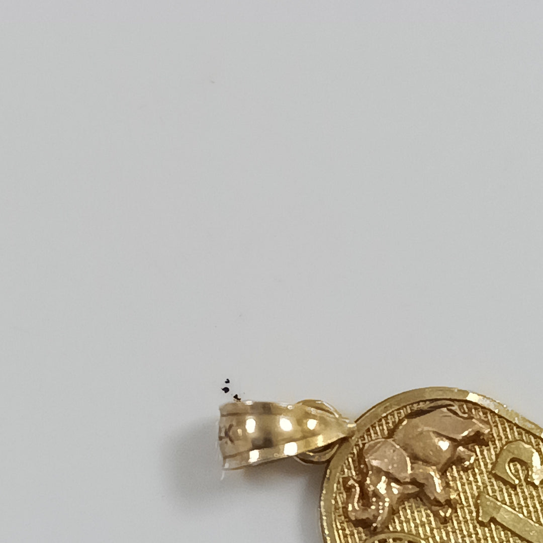DIJE ORO COMBINADO 14 K 1.7 GRMS (SEMINUEVO)