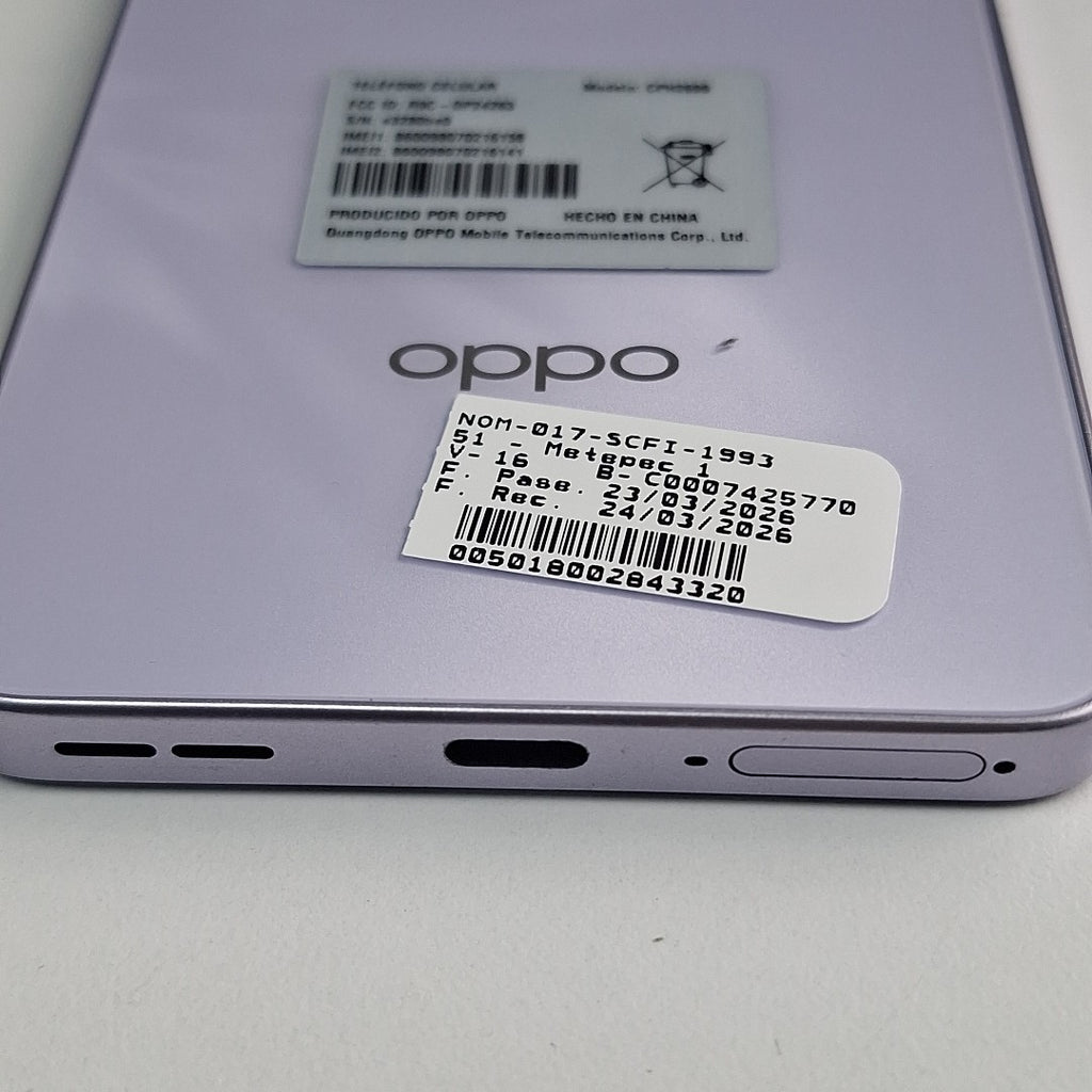 CELULAR OPPO  RENO 13F 5G CPH2699 (2025) 256 GB 12 GB RAM (SEMINUEVO)